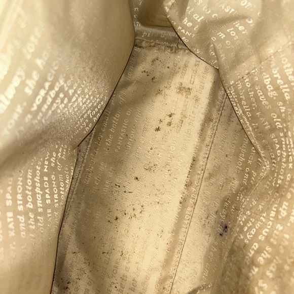 Kate Spade Cream & Black Colorblock Tote - Picture 8 of 8